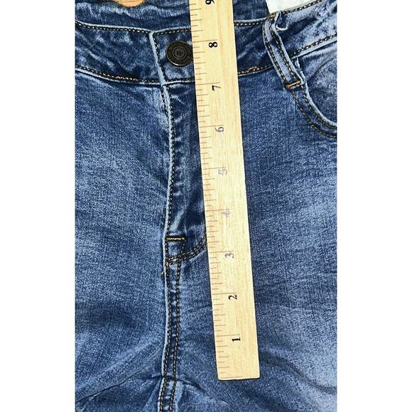 Wishlist Low-Rise Distressed Slit Ankle Skinny Jeans Size 7 27X28 - Picture 3 of 7